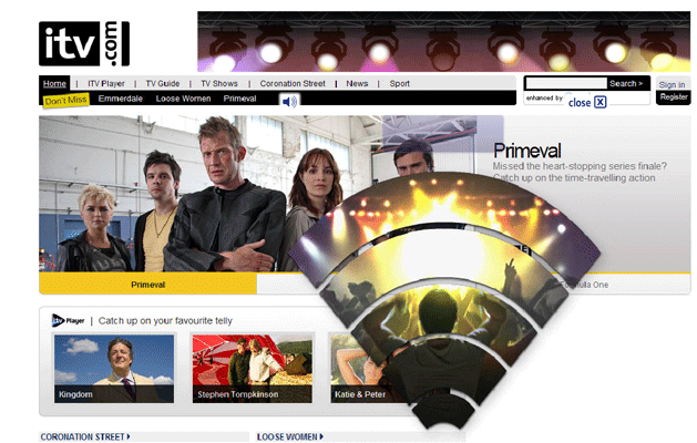ITV Homepage Takeover - BT Broadband