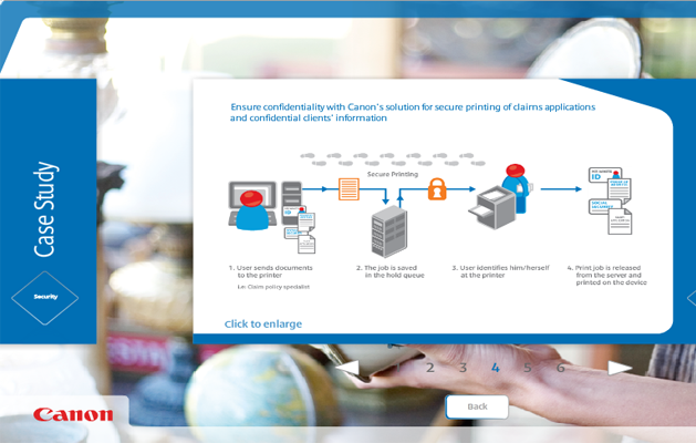 Canon Interactive Kiosk - Paris Event
